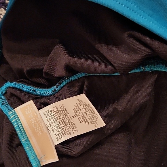 Michael Kors Logo One Piece Swimsuit - Picture 4 of 6